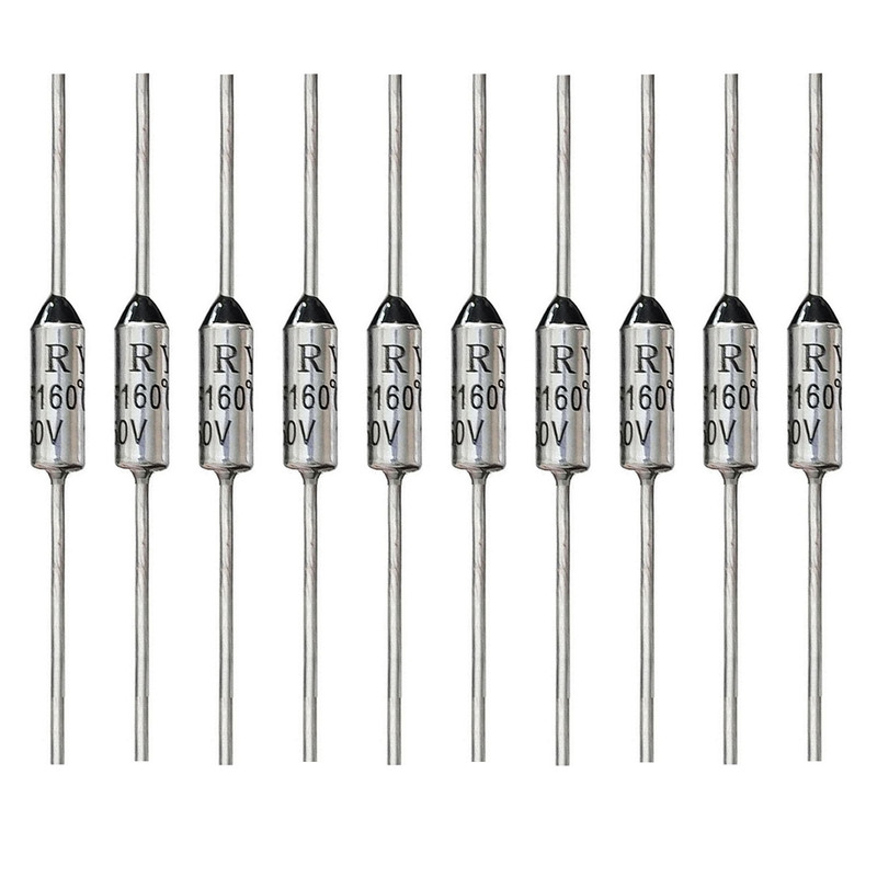 فیوز حرارتی مدل TF-10A-160D بسته 10 عددی