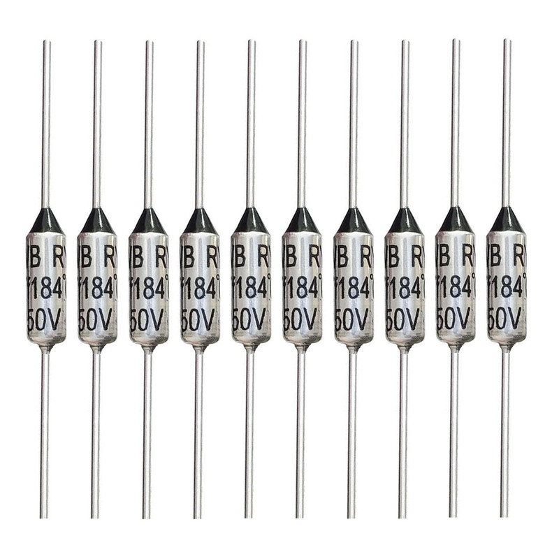 فیوز حرارتی مدل TF-10A-184D بسته 10 عددی