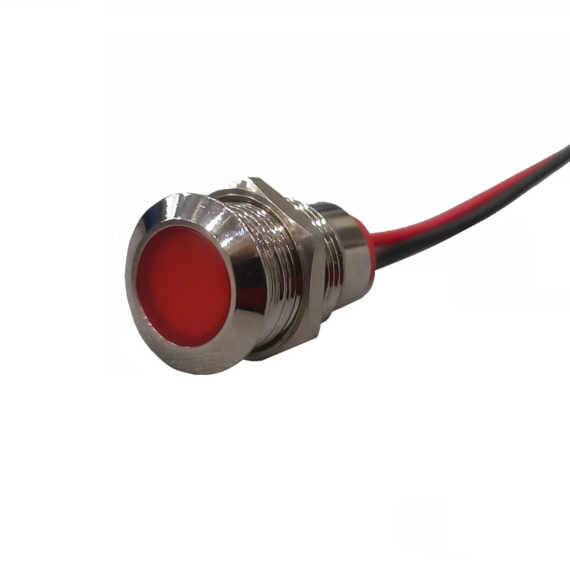 چراغ سیگنال مدل 9V-24V RED 12mm