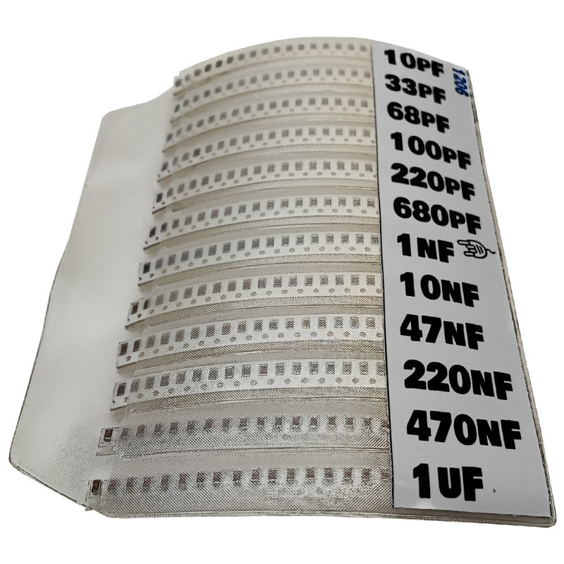 پک خازن SMD مصیعلا مدل 1206 بسته 300 عددی