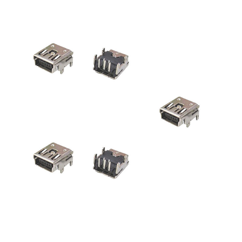 كانكتور مادگی USB-B MINI DIP مدل رایت بسته 5 عددی