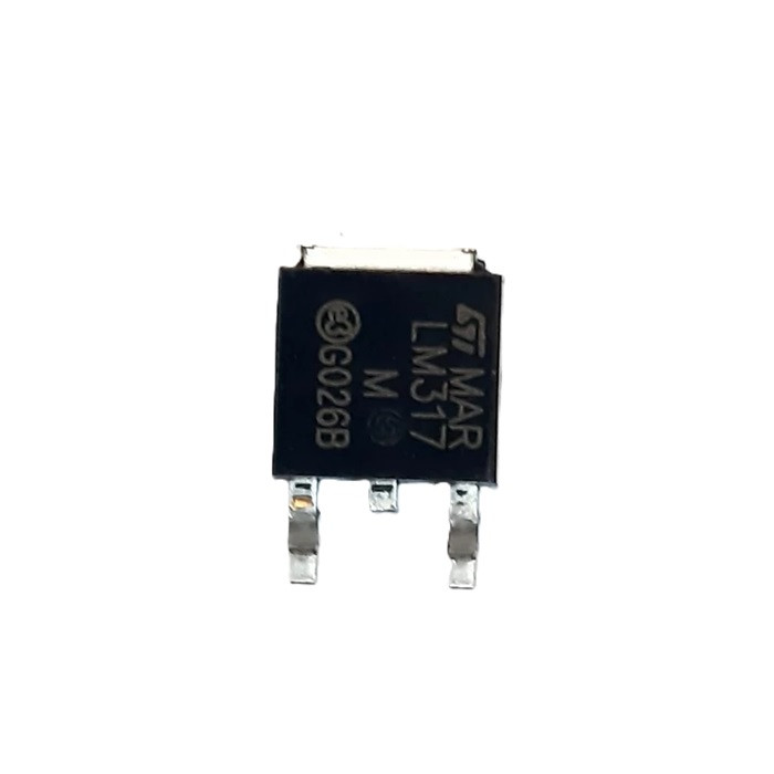 آیسی رگولاتور ولتاژ اس تی مدل SMD LM317 M بسته 6 عددی