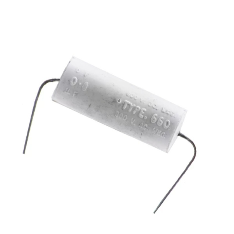 خازن اکسیال 1.5 میکرو فاراد 250v مدل سوپر تیوتر