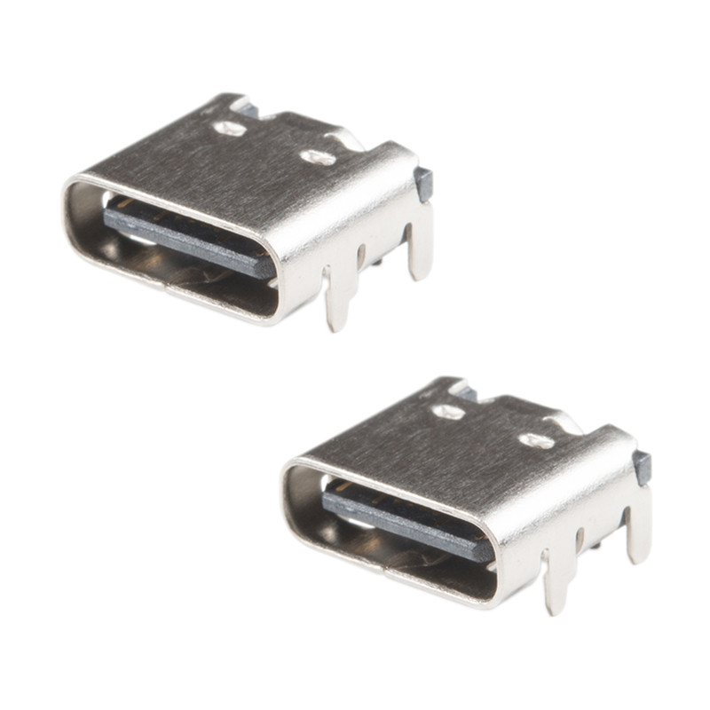 كانكتور مادگی USB-C مدل 16Pin-USB3.1 بسته 2 عددی