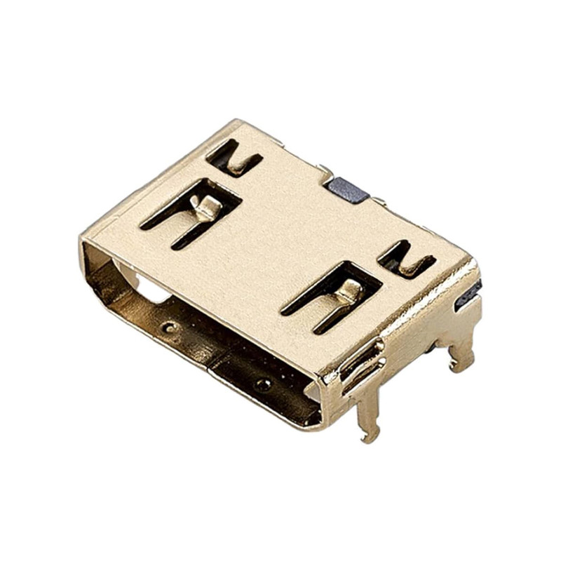 کانکتور مادگی Mini-HDMI مدل 19Pin-180Deg