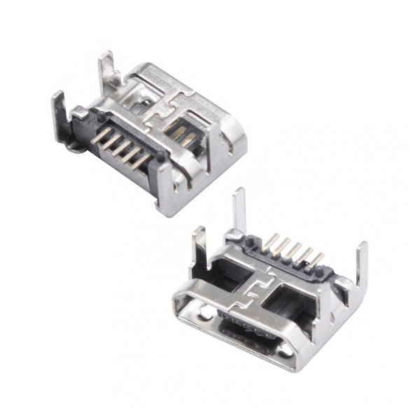 کانکتور Micro USB مادگی مدل 5Pin-Four.Feet بسته 2 عددی