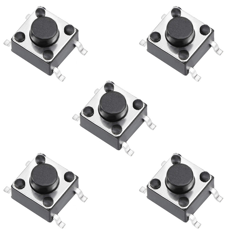 میکرو سوئیچ مدل SMD-6×6×5-4P بسته 5 عددی