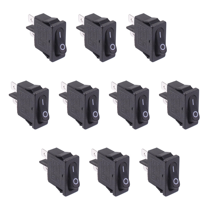 کلید راکر مدل 2 پایه KCD1-110 بسته 10 عددی