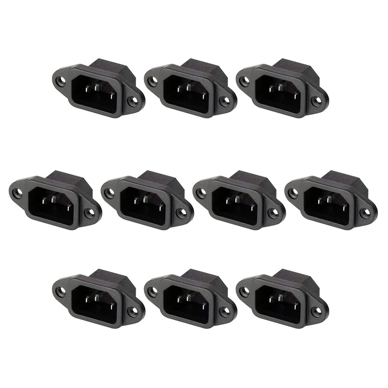 سوکت پاور نری مدل 10A-250V بسته 10 عددی