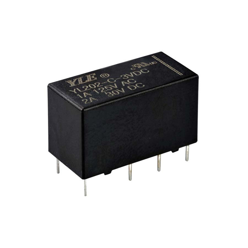 رله مخابراتی دو کنتاکت وای‌ال‌ای مدل 8Pin.3VDC-2C