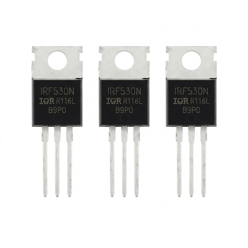 ماسفت مدل IRF530 کد TO-220 بسته 3 عددی