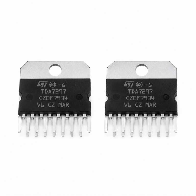 تراشه آمپلی فایر اس تی مدل TDA7297 بسته ۲ عددی
