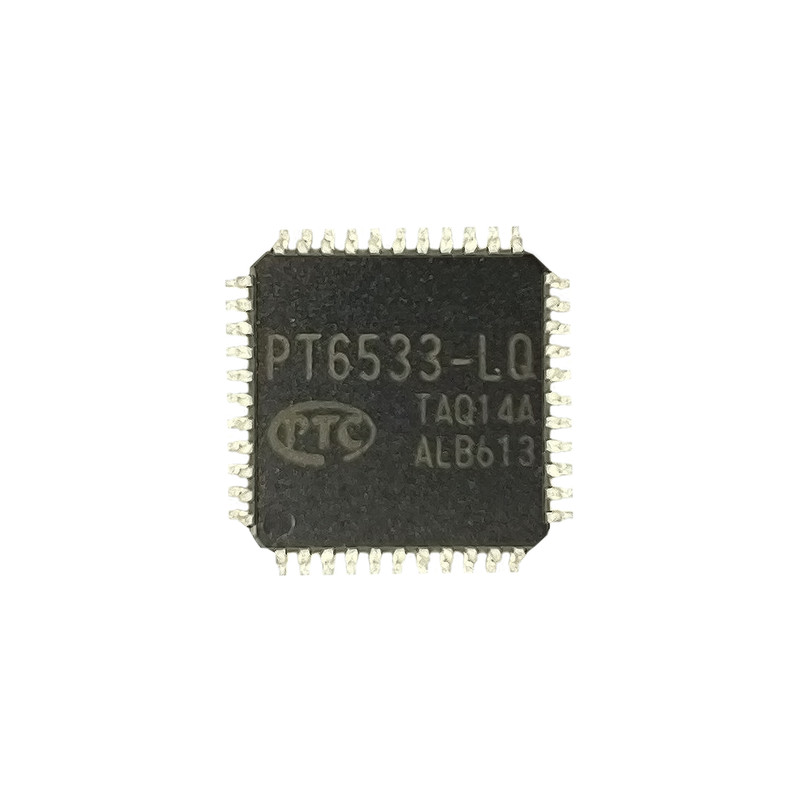 آی‌سی مدل پکیج QFP-44 درایور LCD کد PT6533