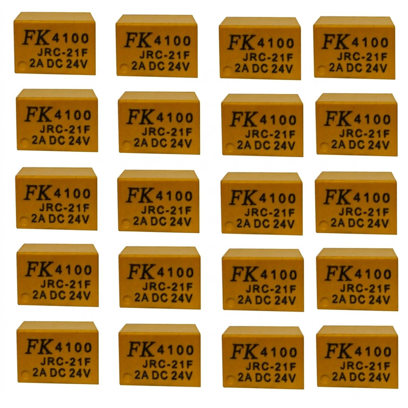 رله 6 پایه مدل FK4100 - JRC-21F بسته 20 عددی