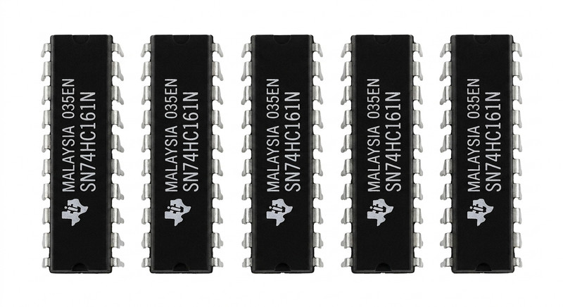 تراشه شمارنده مدل SN74HC161N بسته ۵ عددی
