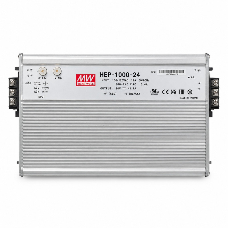 منبع تغذیه صنعتی مینول مدل HEP-1000-24، 24