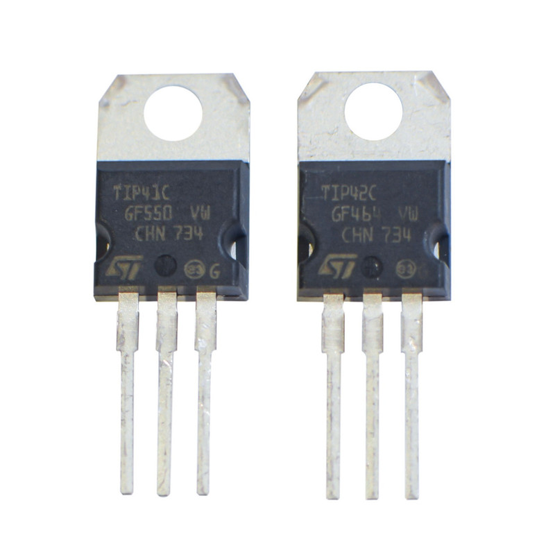 ترانزیستور مکمل استی مدل TIP41C - TIP42C مجموعه دو عددی