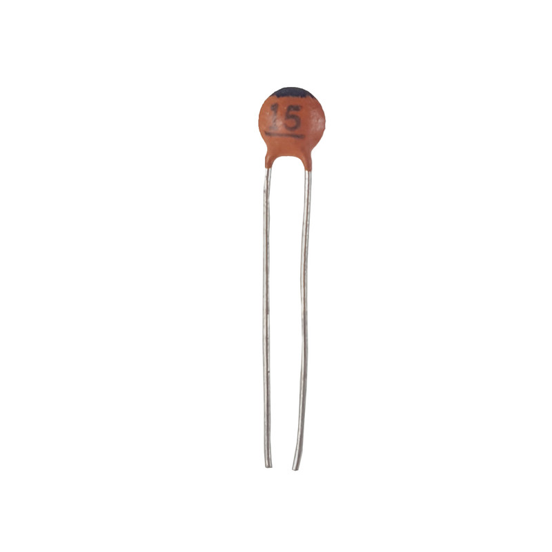 خازن عدسی 15 پیکو فاراد کد 915 بسته 50 عددی