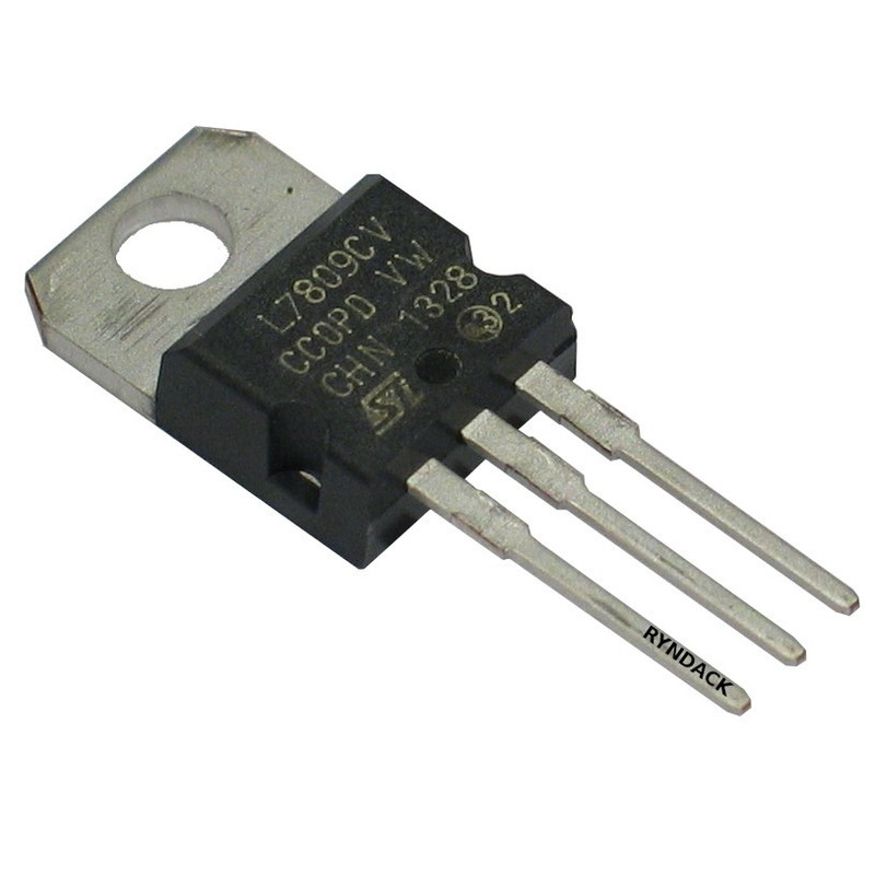 رگولاتور ولتاژ کد L7809 بسته 3 عددی