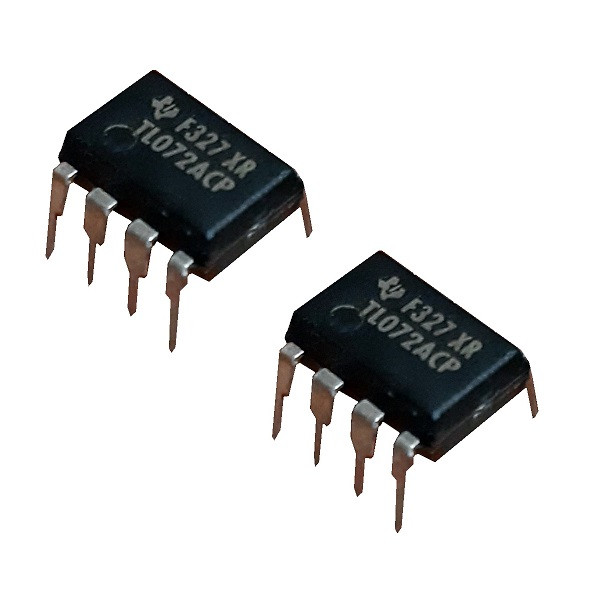 آی سی اپ امپ تگزاس اینسترومنتس مدل TL072 ACP بسته 2 عددی