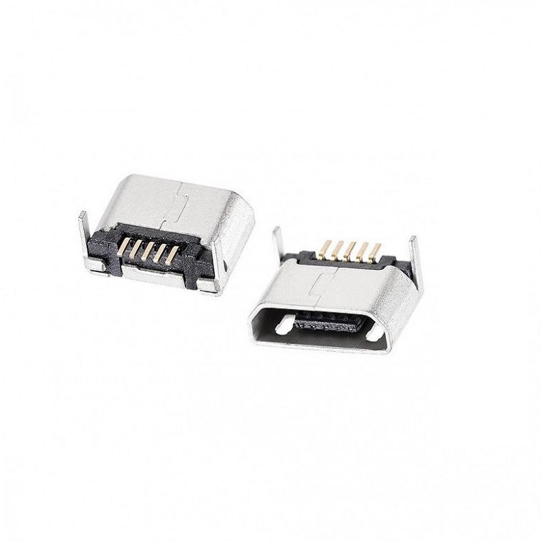 کانکتور Micro USB Dip مادگی مدل رایت بسته دو عددی