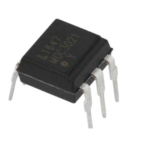 اپتوکوپلر مدل MOC3021 بسته 6 عددی