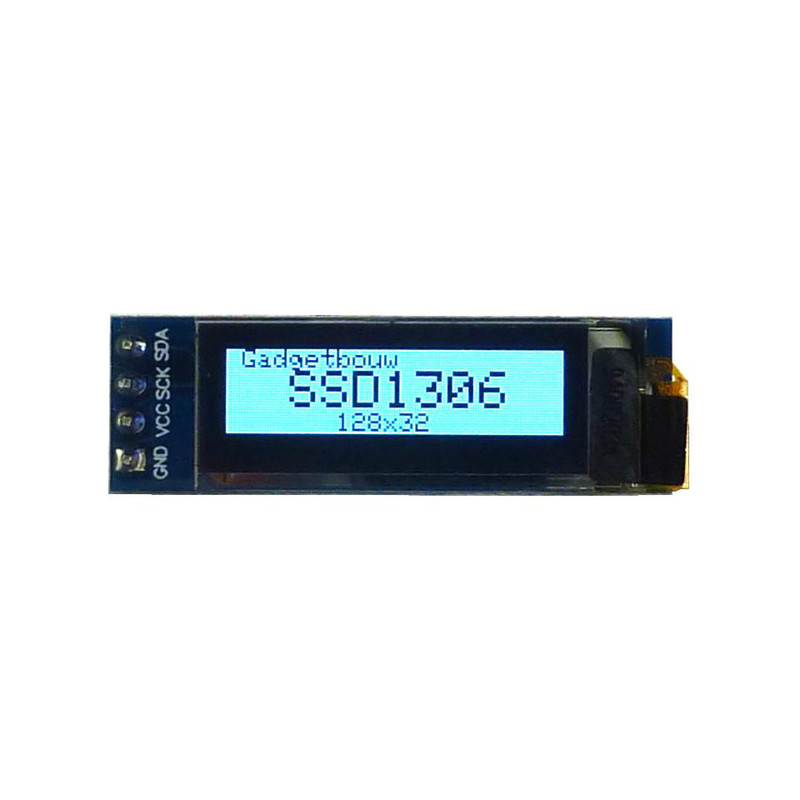 ماژول نمایشگر OLED  مدل SSD1306 کد 0.91inch w