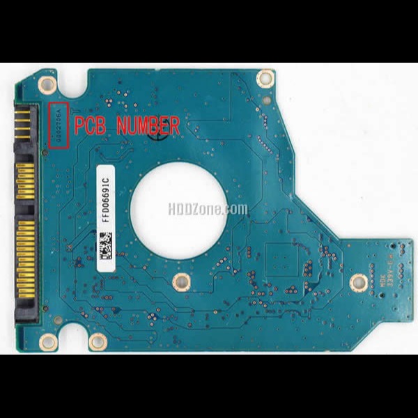 برد هارد اینترنال توشیبا Toshiba PCB G002706A