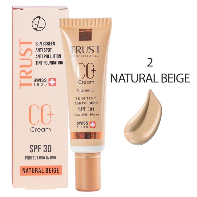 سی سی کرم ارگانیک پلاس تراست شماره 2 (بژ طبیعی)