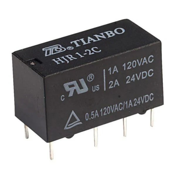رله مخابراتی 5 ولت اکسی کام ایتالیایی مدل HJR1-2CL