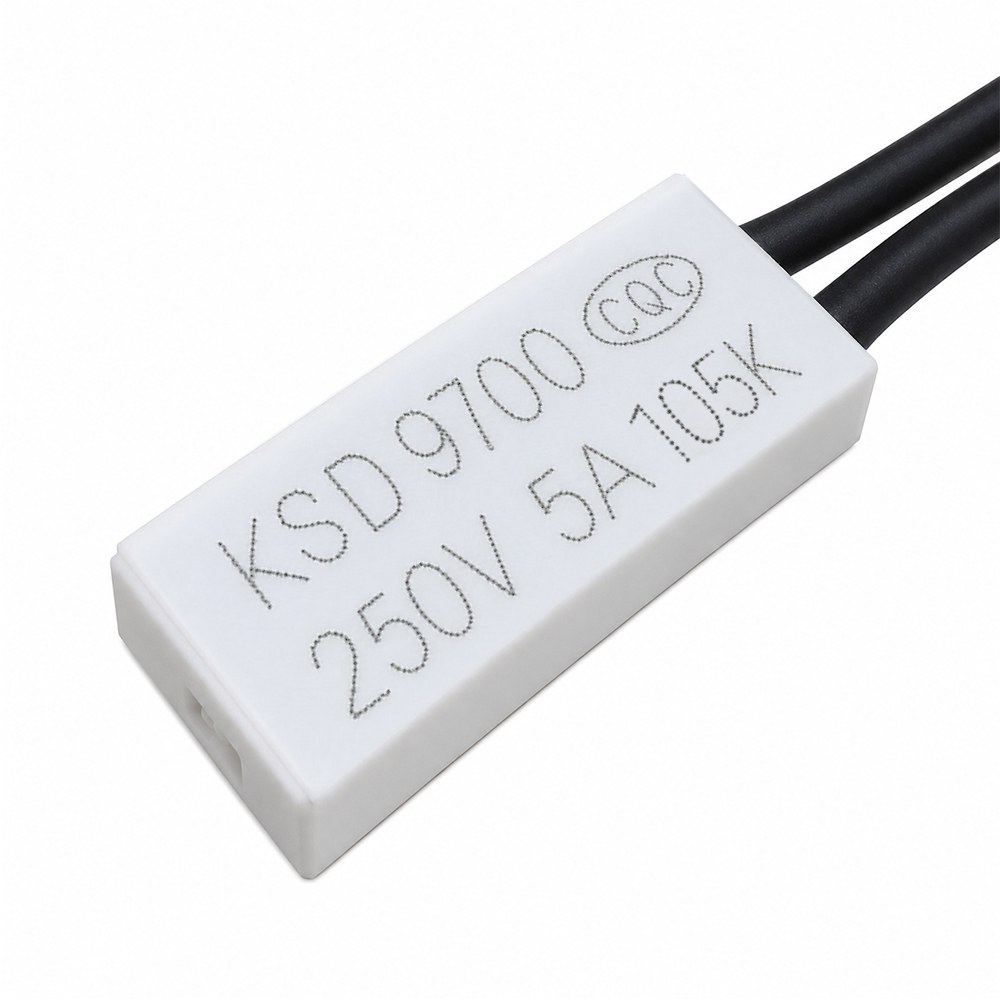 ترموسوئیچ حرارتی سیم دار NO 250V-5A 105C KSD9700