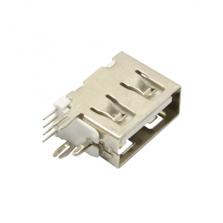 کانکتور A-USBمادگی ایستاده کوتاه 10mmسفید