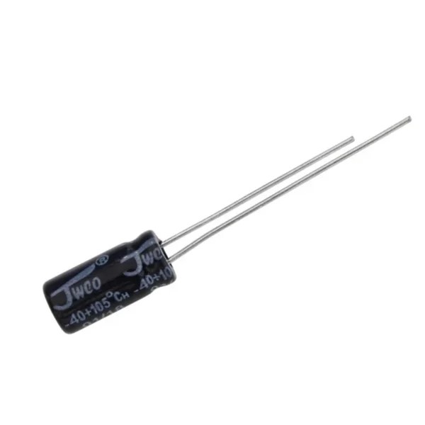 خازن الکترولیت 2.2uf-50V بسته 50 عددی