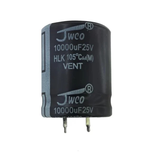 خازن الکترولیت 10000uF 25V بسته 2 عددی