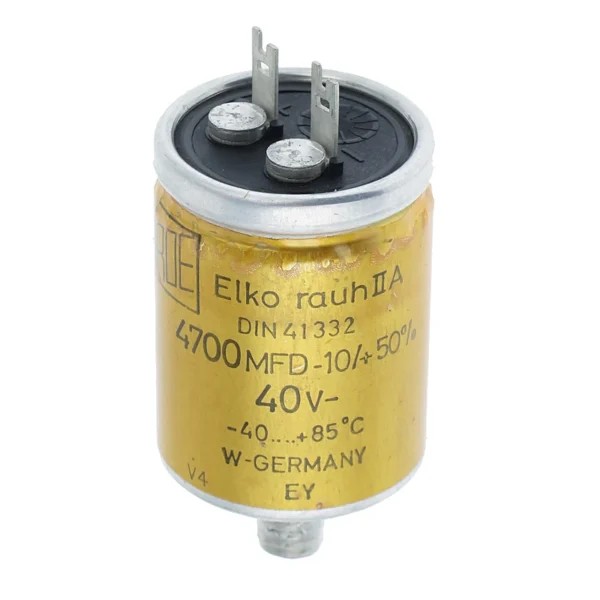 خازن الکترولیت 4700mf مدل 35v بسته 5 عددی