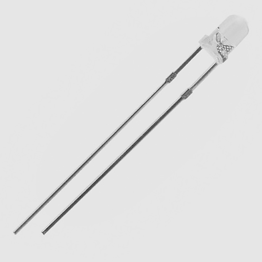 ال ای دی شفاف 3mm قرمز ( LED 3mm RED HI)