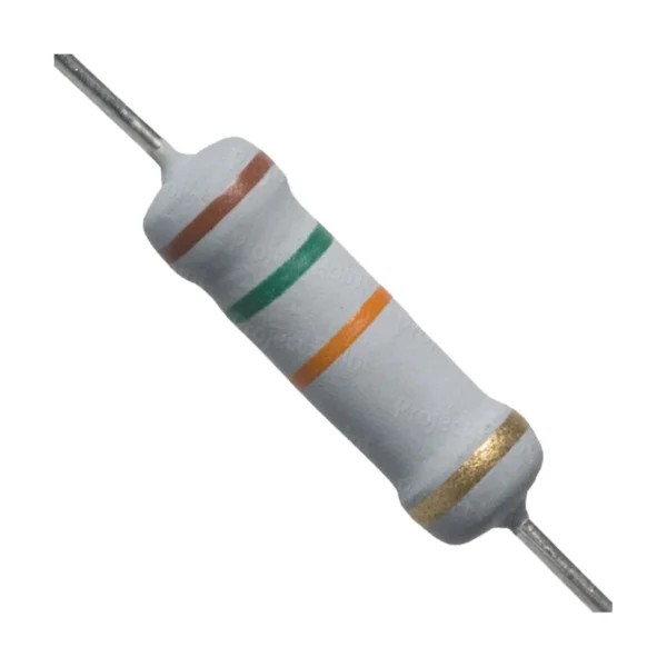 مقاومت 15 کیلو اهم 1 وات کد 15K/1W بسته 35عددی