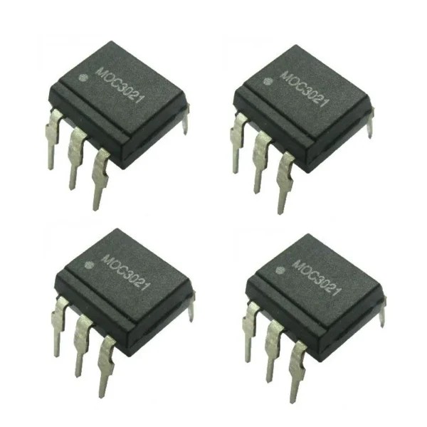 اپتوکوپلر مدل MOC3021 بسته 2 عددی