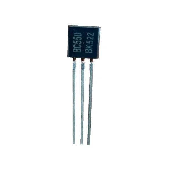 ترانزیستور مدل BC550 BK بسته 100 عددی