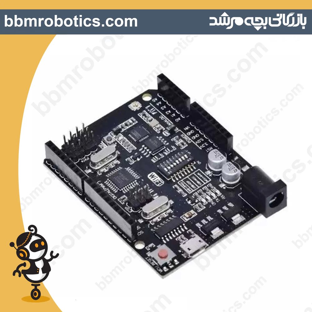 برد آردوینو UNO WIFI دارای پردازنده ATmega328P و ESP8266