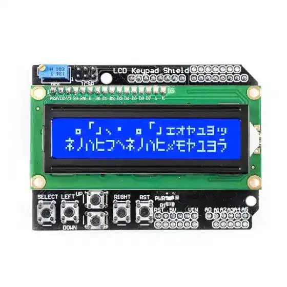 شیلد کیبورد و نمایشگر LCD کاراکتری 16*2 آردوینو