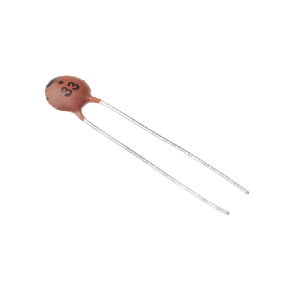 CERAMIC DISC CAPACITOR 33pf (33) (بسته 50تایی)