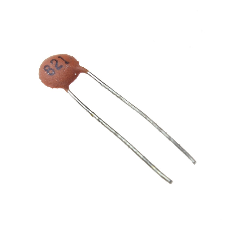 (821) CERAMIC DISC CAPACITOR 820pf (بسته 50تایی)