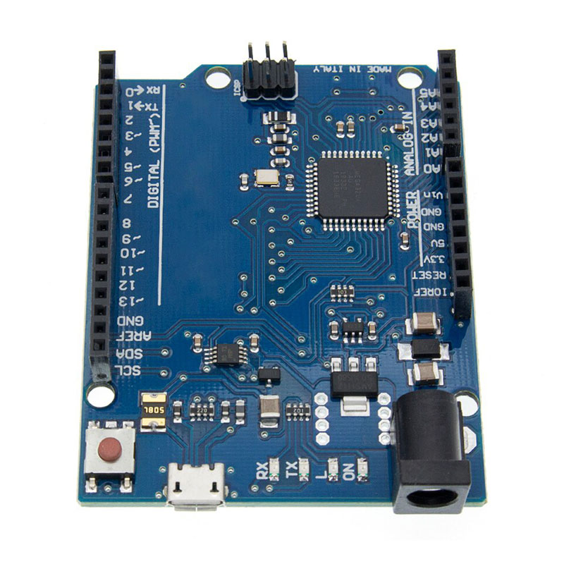 برد آردوینو لئوناردو Arduino Leonardo با کابل