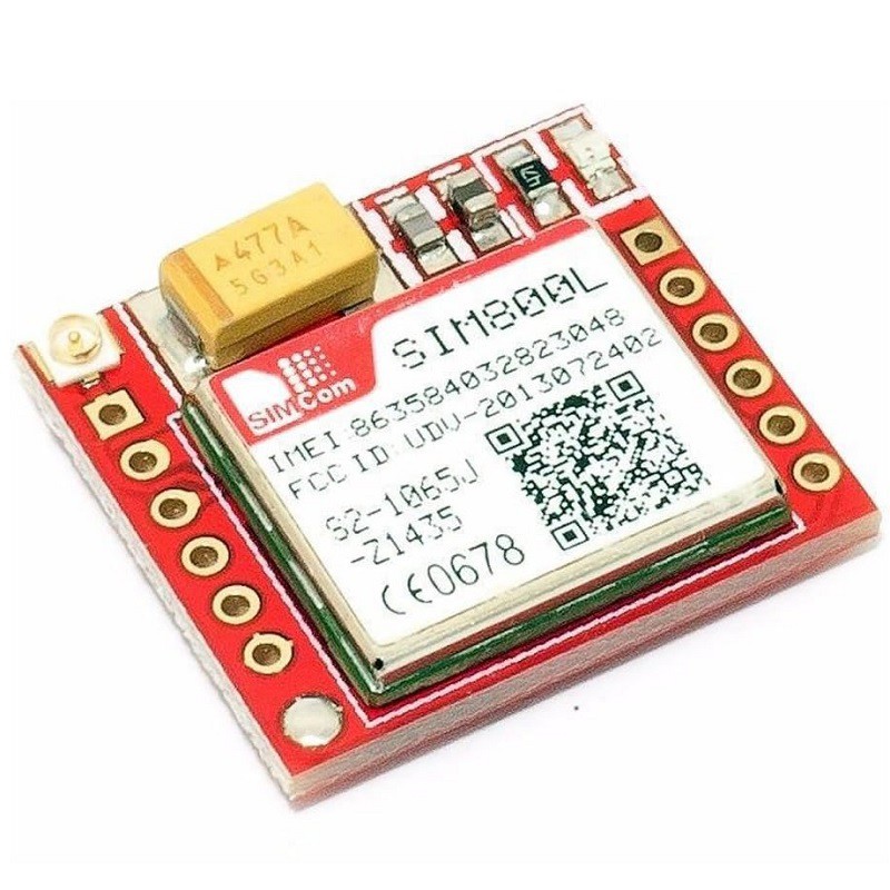 ماژول سیم کارت SIM800L راه انداز GSM چهار باند آپدیت شده با قابلیت GPRS / GSM / SMS