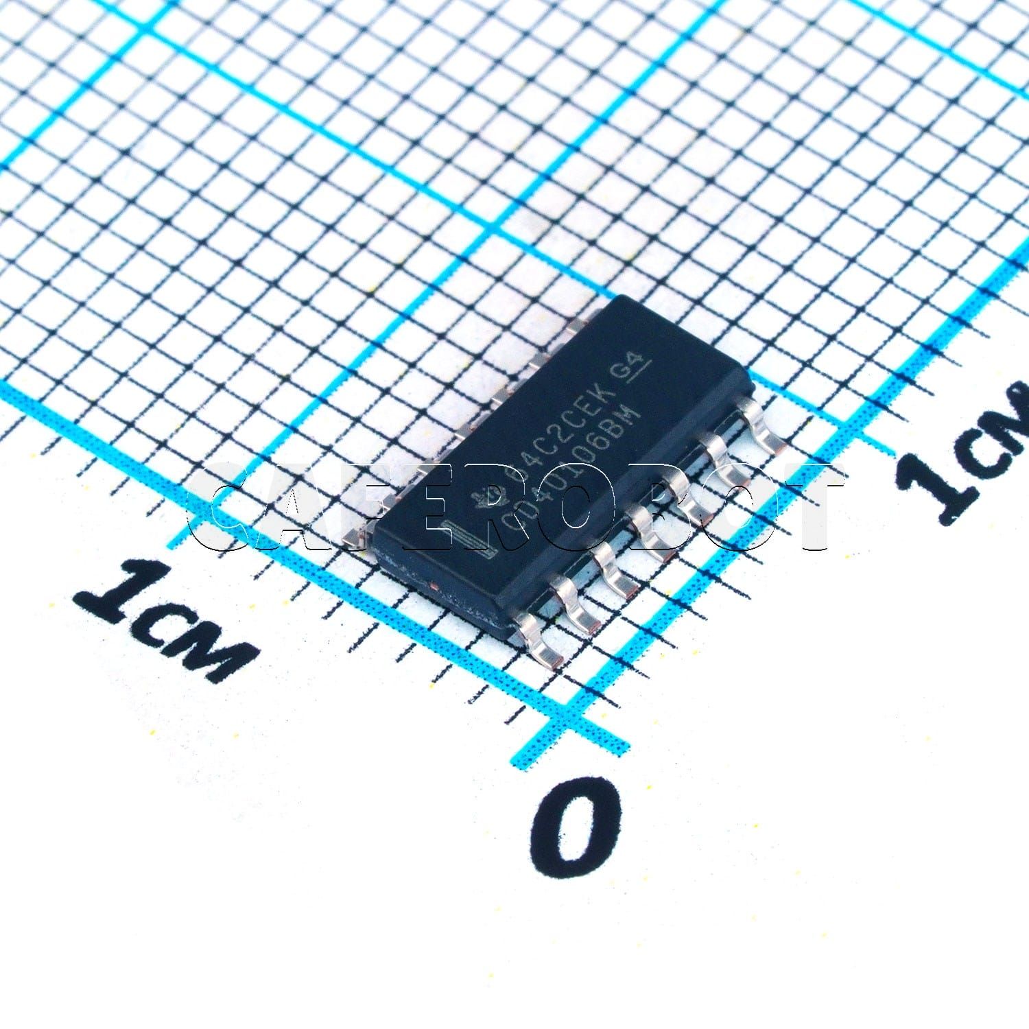 آی سی اینورتر CD40106BM(SOP-14) پکیج SOIC-14