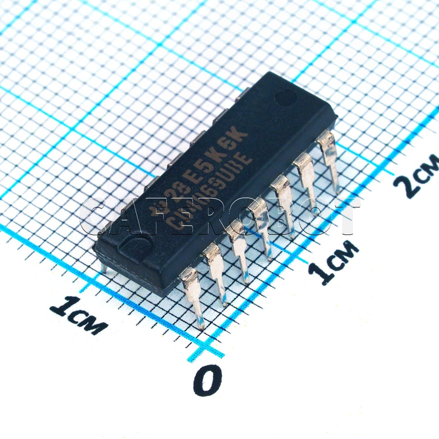 آی سی اینورتر CD4069 پکیج DIP-14