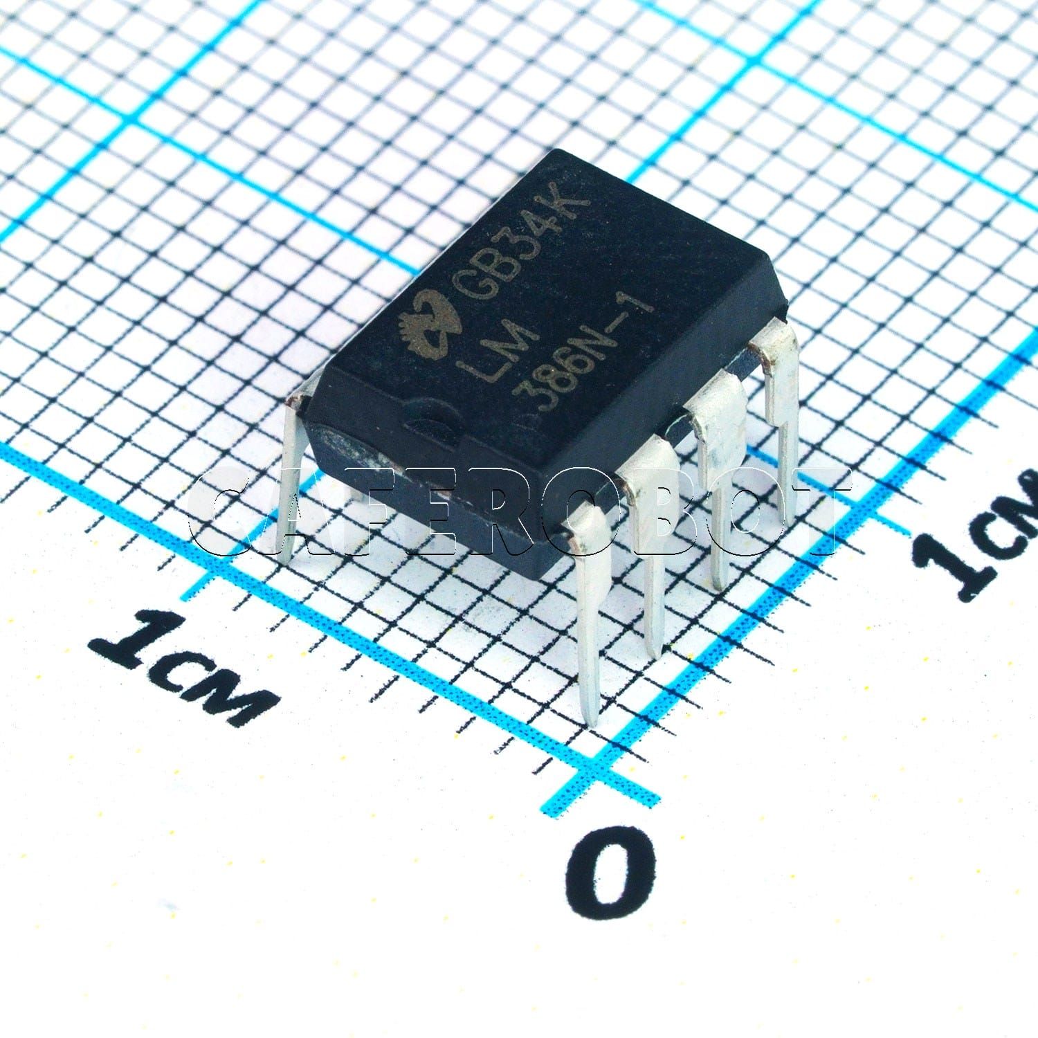 آی سی آمپلی فایر LM386N پکیج DIP-8