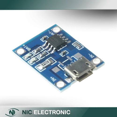 ماژول شارژر + TC4056 MODULE