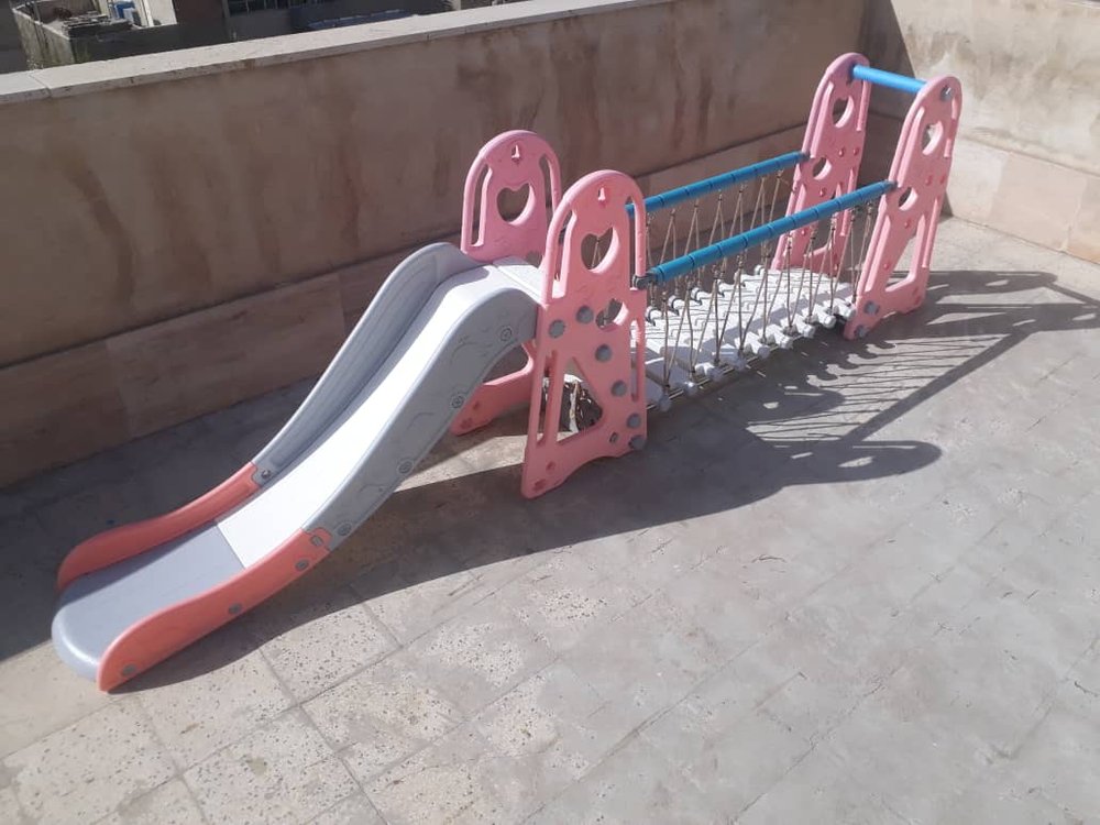 پل معلق با سرسره